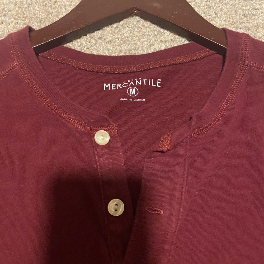 Bundle J.Crew Men’s Henleys - Picture 4 of 4